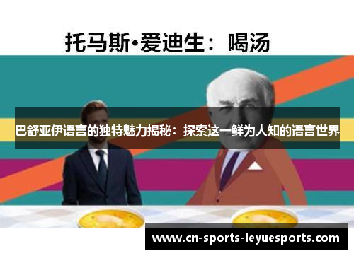 巴舒亚伊语言的独特魅力揭秘：探索这一鲜为人知的语言世界