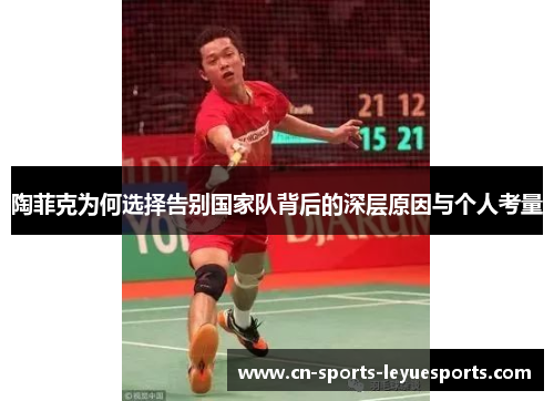 陶菲克为何选择告别国家队背后的深层原因与个人考量